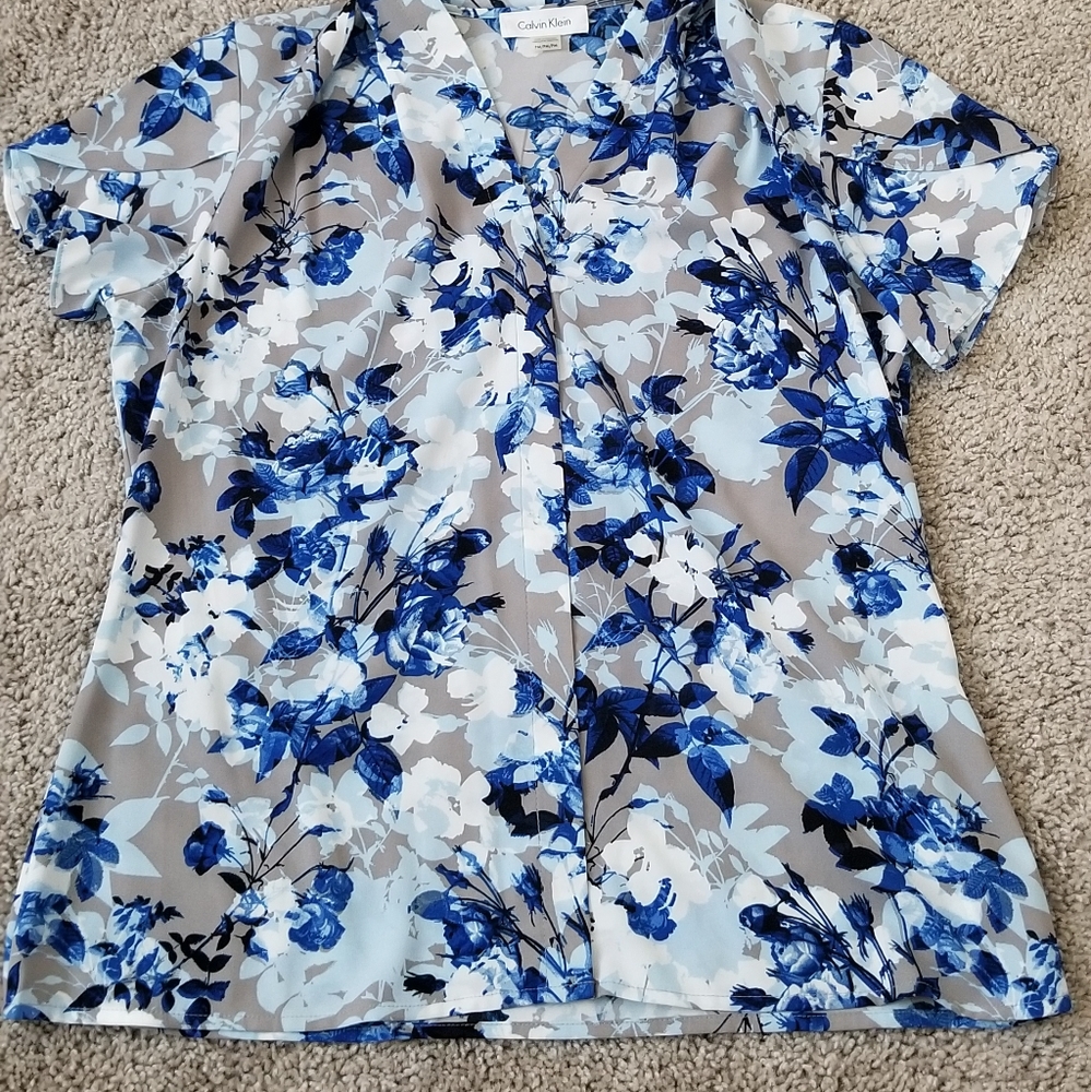 Calvin Klein Floral Blouse